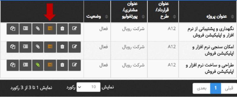 دسترسی آسانتر به گانت چارت - بروزرسانی اردیبهشت 1400