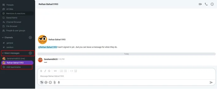 نرم افزار مدیریت زمان Pumble