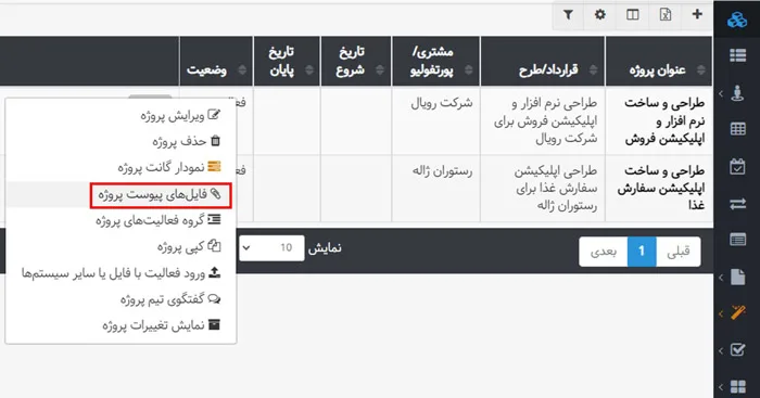 دادههای گذشته برای مدیریت ارتباطات پروژه