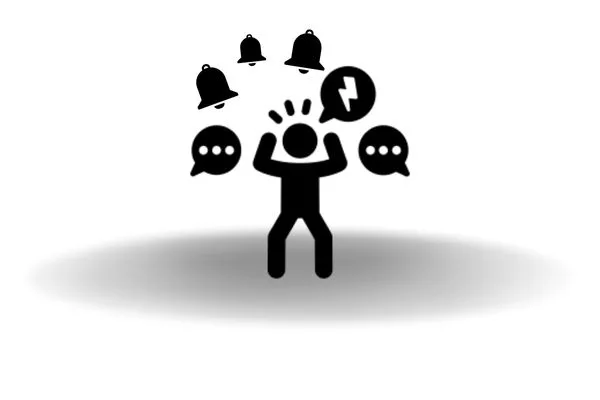 دلایل عدم استفاده از نرم افزار مدیریت پروژه : نوتیفیکیشنهای بیش از حد