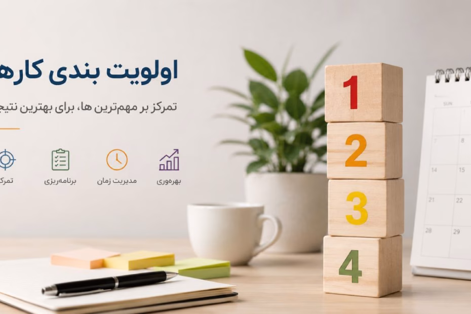 راهکارهای اولویت بندی کارها
