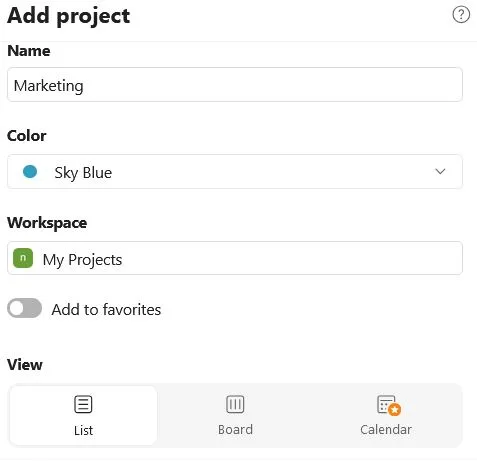 نرم افزار برنامه ریزی کارها Todoist
