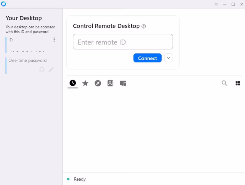 اتصال از راه دور با RustDesk