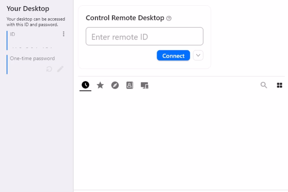 اتصال از راه دور با RustDesk