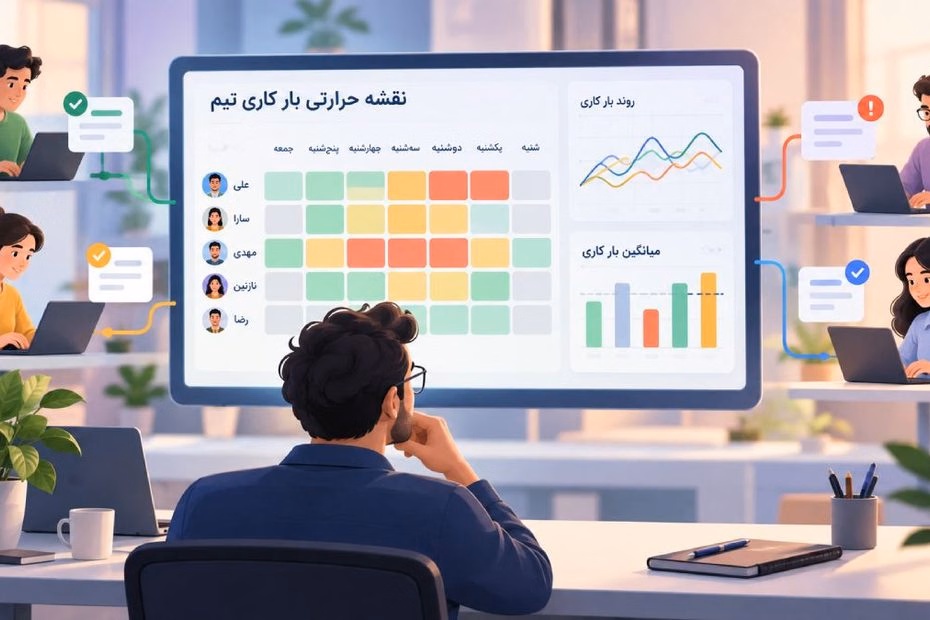 مدیریت بار کاری تیم